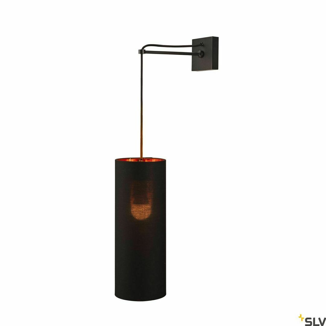 Förhandsvisning Lampskärm SLV FENDA svart koppar Ø15x40 cm 156152 Lampskärm SLV FENDA svart koppar Ø15x40 cm 156152