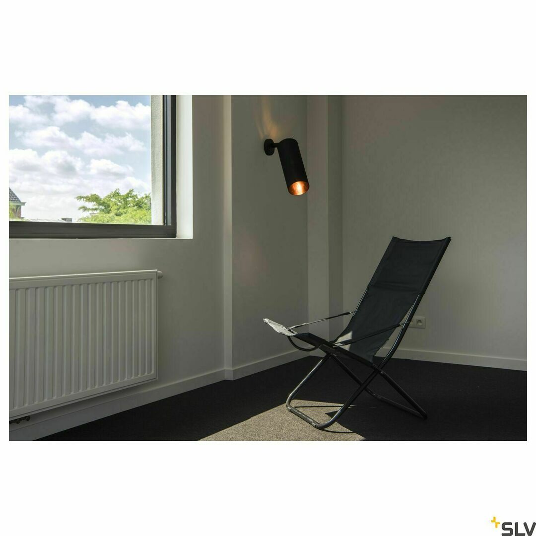 Visa Lampskärm SLV FENDA svart koppar Ø15x40 cm 156152 Lampskärm SLV FENDA svart koppar Ø15x40 cm 156152