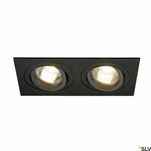 Infälld armatur SLV NEW TRIA 2 svart 2x50W 230V 113492 3 Infälld armatur SLV NEW TRIA 2 svart 2x50W 230V 113492 small 3