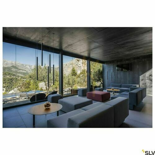 Kontrollera Pendellampa SLV HELIA 30 svart LED 7,5W 3000K 158400