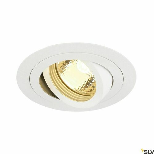 Kontrollera Infälld armatur SLV New Tria 1 vit 50W 230V 113510