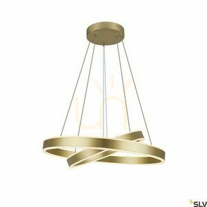 Pendant Light SLV ONE Double Brass 60 cm 35W 2700/3000K 1005178 small 2
