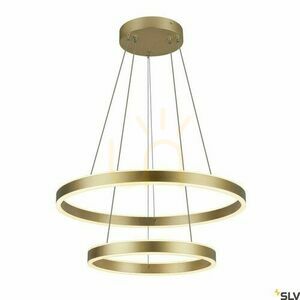 Pendant Light SLV ONE Double Brass 60 cm 35W 2700/3000K 1005178 small 0