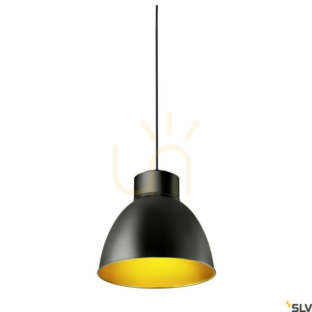 Utsikt Pendellampa SLV PARA DOME E27 svart aluminium 12,7 cm 1005214 Pendellampa SLV PARA DOME E27 svart aluminium 12,7 cm 1005214