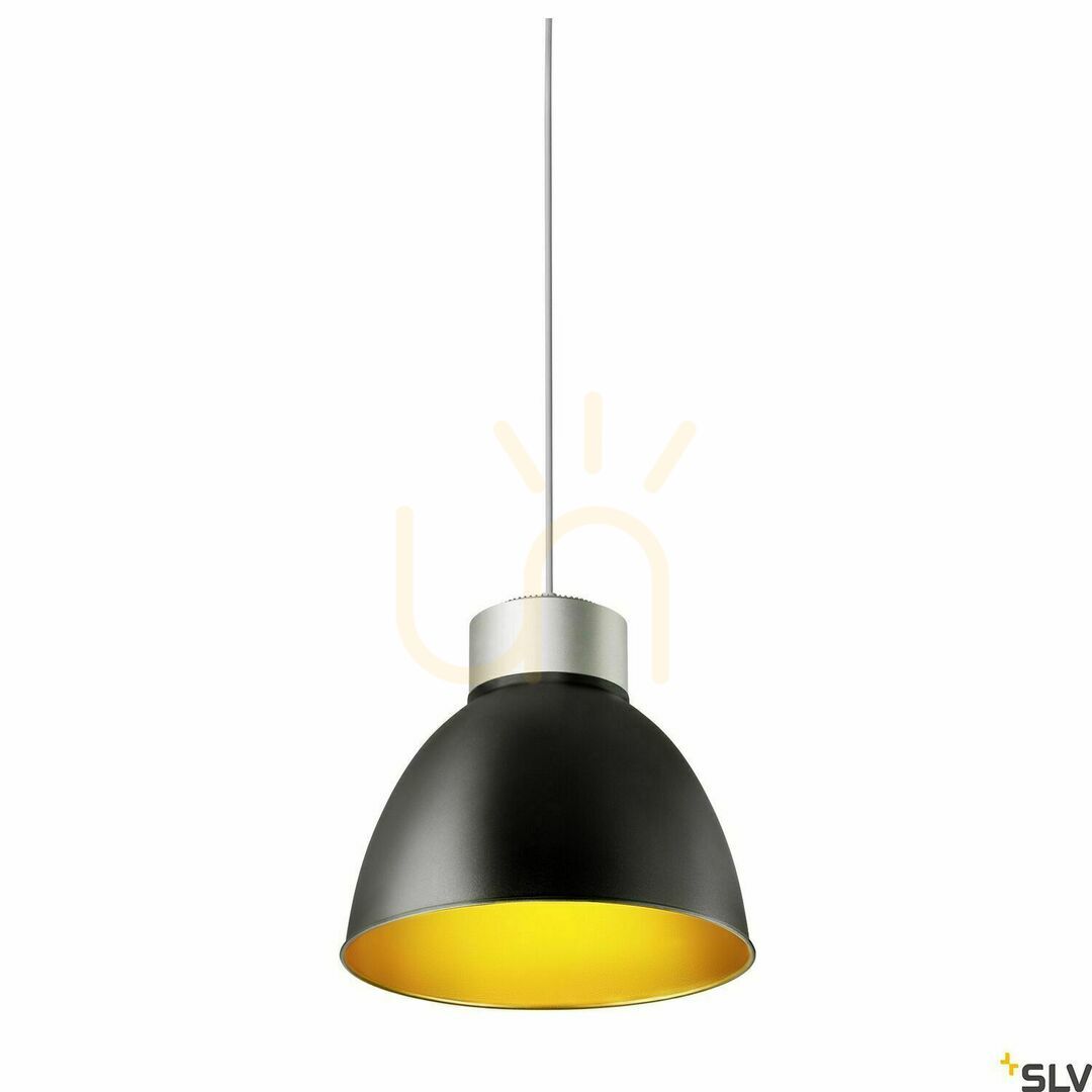 Utsikt Pendellampa SLV PARA DOME E27 grå aluminium 12,7 cm 1005215 Pendellampa SLV PARA DOME E27 grå aluminium 12,7 cm 1005215