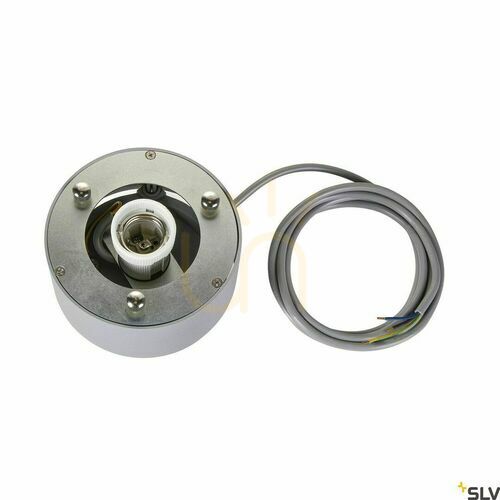 Kontrollera Pendellampa SLV PARA DOME E27 grå aluminium 12,7 cm 1005215