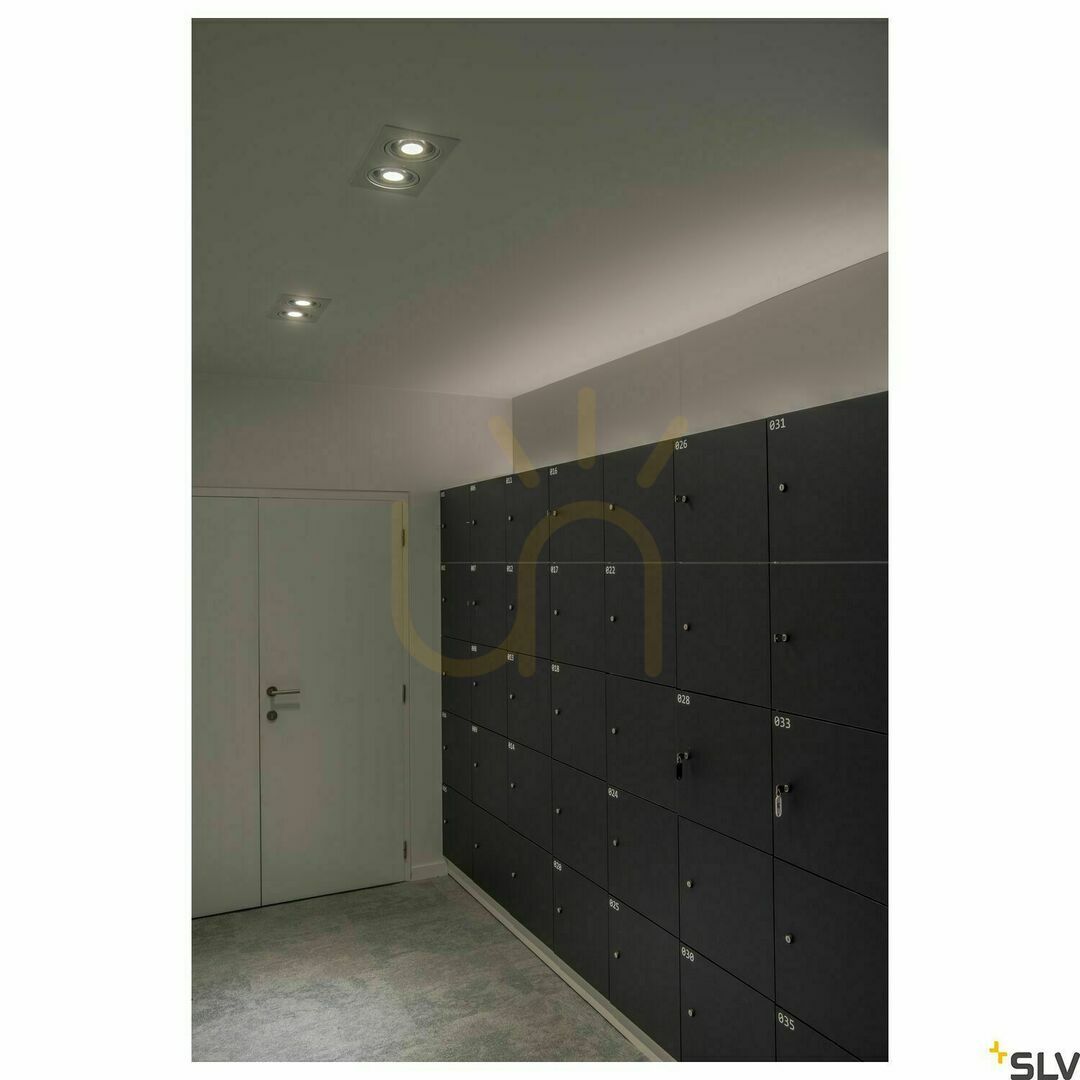 Förhandsvisning Infälld armatur SLV NEW TRIA 2 ES111 vit 113841 Infälld armatur SLV NEW TRIA 2 ES111 vit 113841