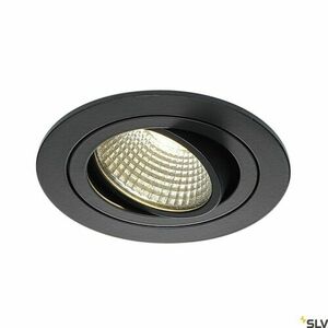 Infälld armatur SLV New Tria 1 Set svart 8W 3000K 700lm IP20 113900 small 0