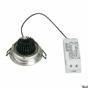 Infälld armatur SLV New Tria 1 Set silver 8W 3000K 700lm IP20 113906 small 1