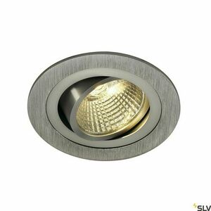 Infälld armatur SLV New Tria 1 Set silver 8W 3000K 700lm IP20 113906 small 0