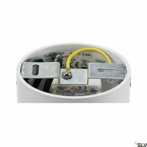 Taklampa SLV TRILEDO ROUND CL vit LED 7,6W 3000K 113931 small 1