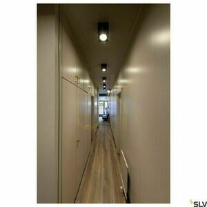 Taklampa SLV TRILEDO SQUARE CL svart 3000K 7,6W 113940 small 4