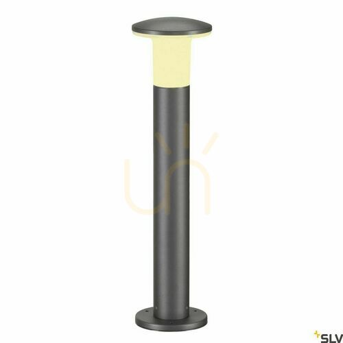 Kontrollera Outdoor Post Light SLV ALPA Mushroom 75 Anthracite IP55 24W 228945