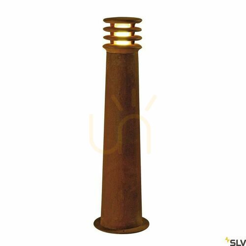 Kontrollera Utomhus pollare SLV RUSTY 70 rostfärgad 11W IP55 229021