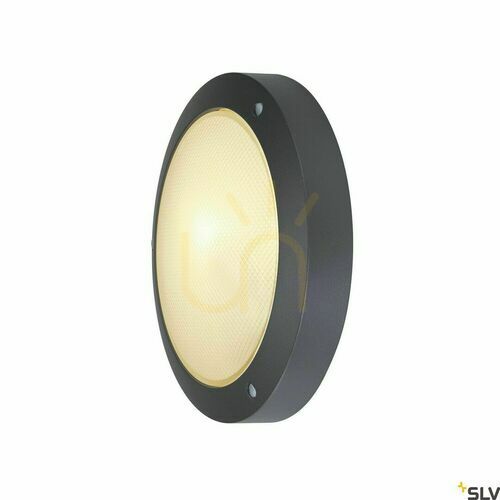 Kontrollera Utomhusvägglampa SLV BULAN antracit IP44 27 cm 229075