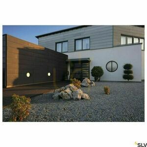 Utomhus vägglampa SLV BULAN GRID antracit IP55 27,5 cm 229085 small 4