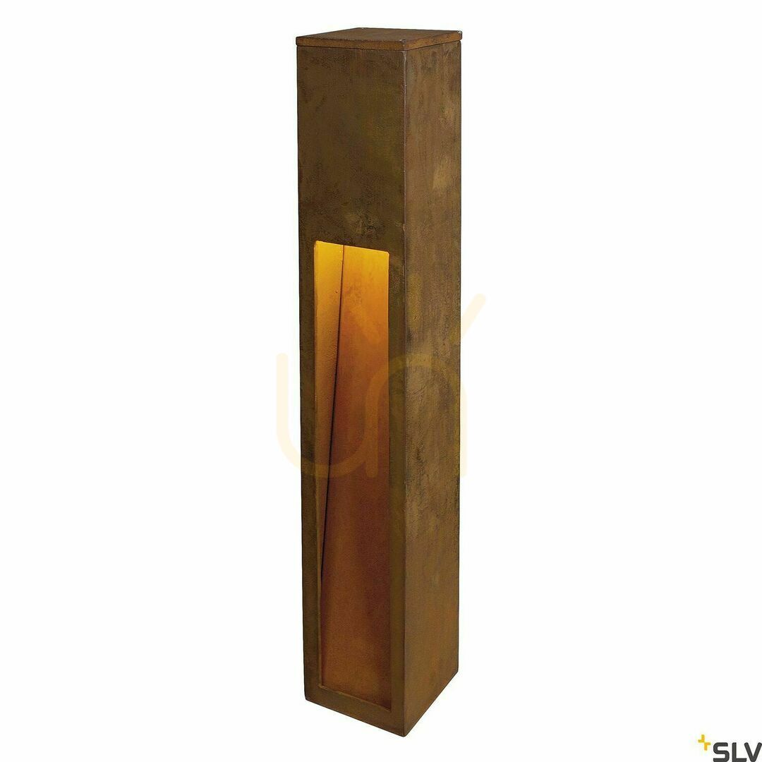 Utsikt Outdoor Post Light SLV Rusty Slot 80 Rust 11W IP44 FeCSi Steel 229411 Outdoor Post Light SLV Rusty Slot 80 Rust 11W IP44 FeCSi Steel 229411