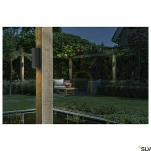 Vägglampa SLV THEO antracit IP44 aluminium 35W up/down 229535 small 1