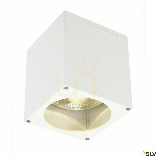 Kontrollera Utomhusplafond SLV BIG THEO vit IP44 75W 230V 229551