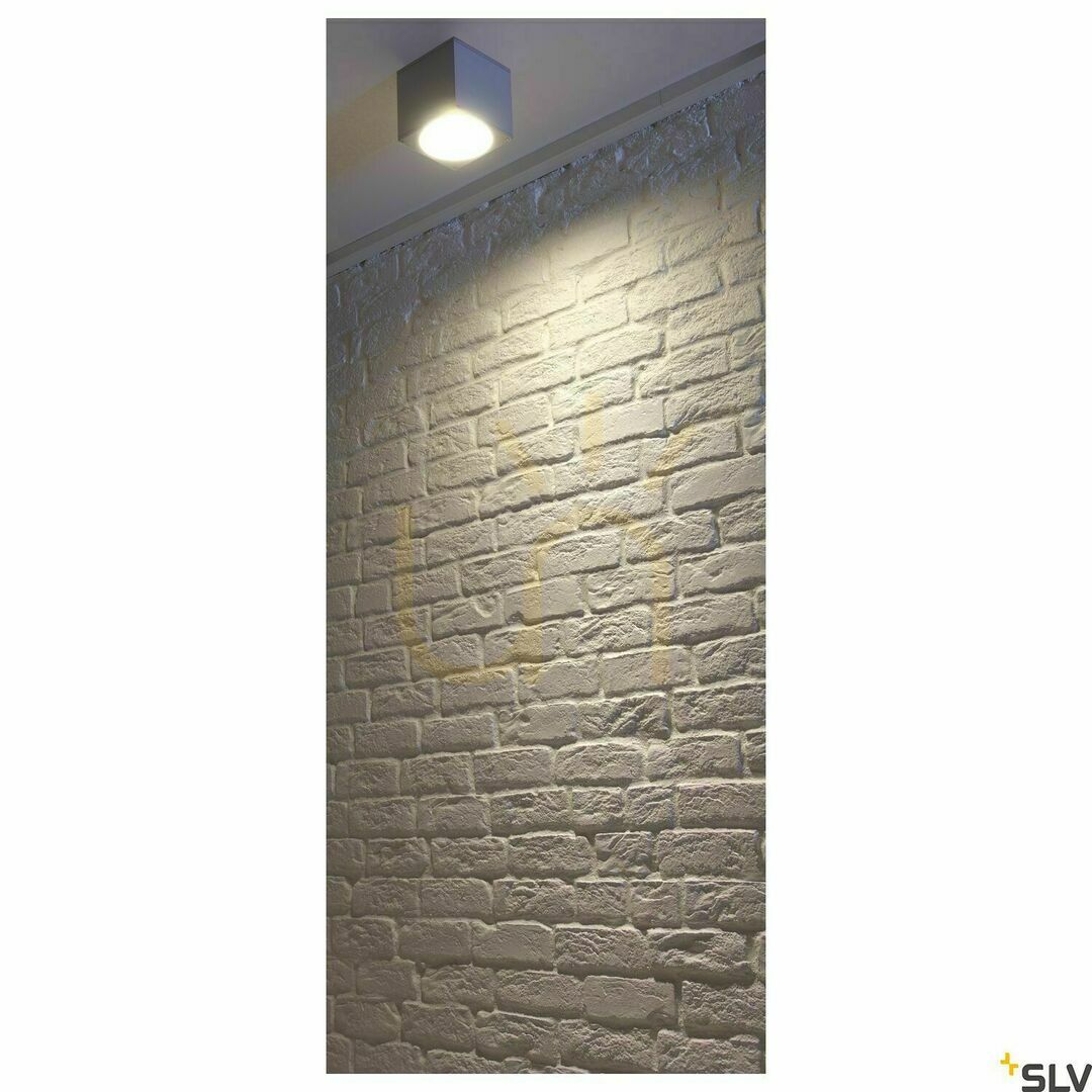 Utsikt Utomhustaklampa SLV BIG THEO grå/aluminium IP44 75W 229554 Utomhustaklampa SLV BIG THEO grå/aluminium IP44 75W 229554