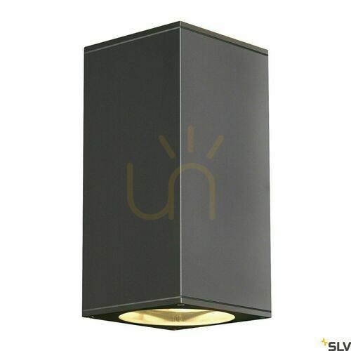 Kontrollera Utomhusvägglampa SLV BIG THEO antracit IP44 up/down 229575