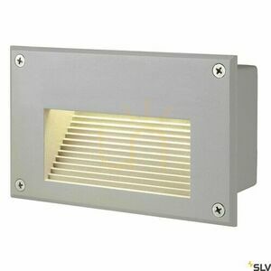 Utomhus infälld vägglampa SLV BRICK grå LED 3000K IP54 229702 small 0