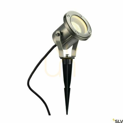 Kontrollera Outdoor Spot Light SLV Nautilus Spike 25W Stainless Steel IP55 229740