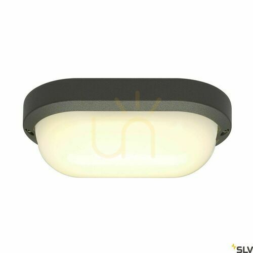 Kontrollera Utomhusvägglampa SLV TERANG 2 antracit LED 11W 3000K IP44 229935
