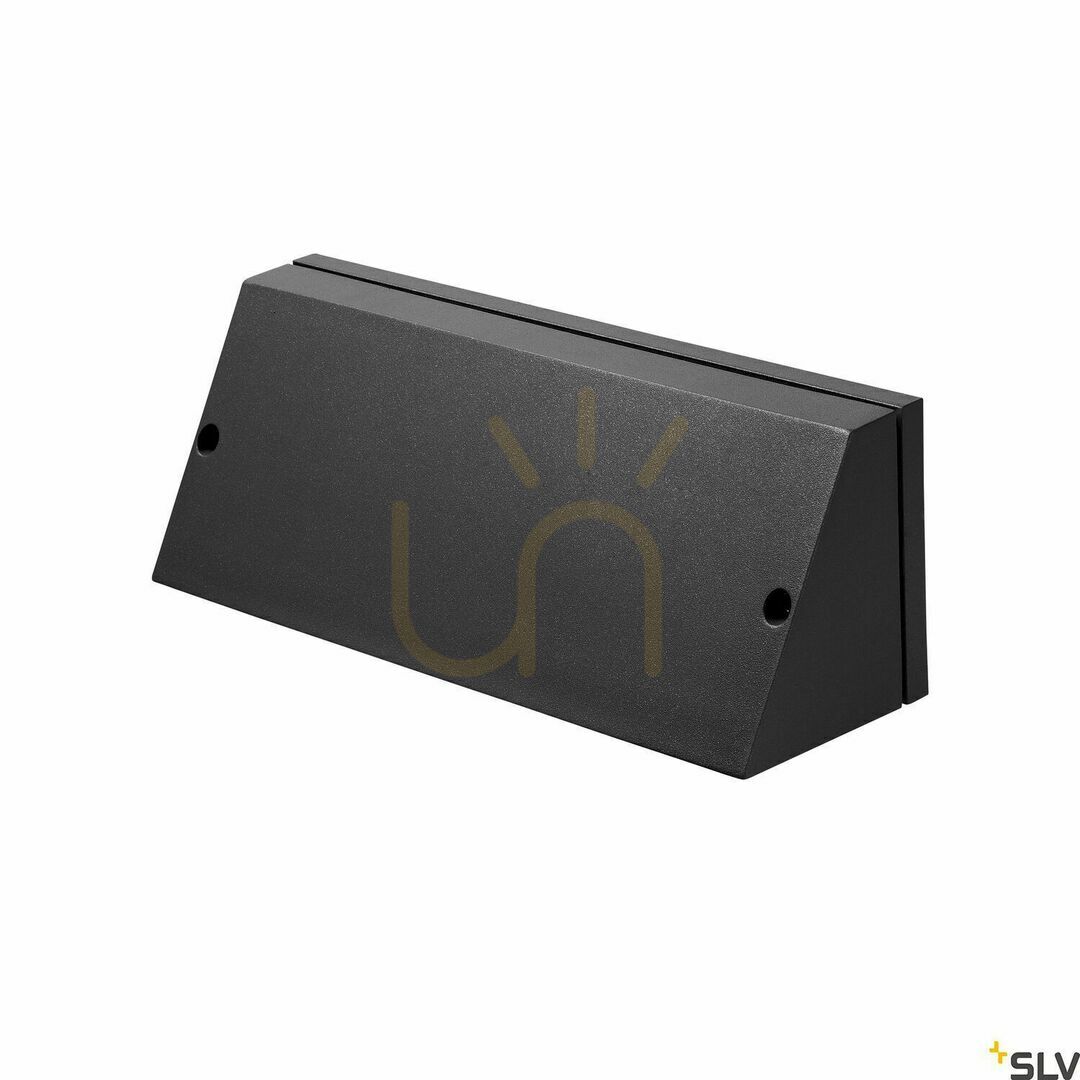 Förhandsvisning Vägglampa utomhus SLV PEMA svart/transparent aluminium glas IP44 15W 230030 Vägglampa utomhus SLV PEMA svart/transparent aluminium glas IP44 15W 230030