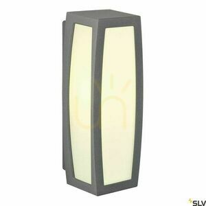 Utomhusvägglampa SLV MERIDIAN BOX antracit IP54 25W 230045 small 1