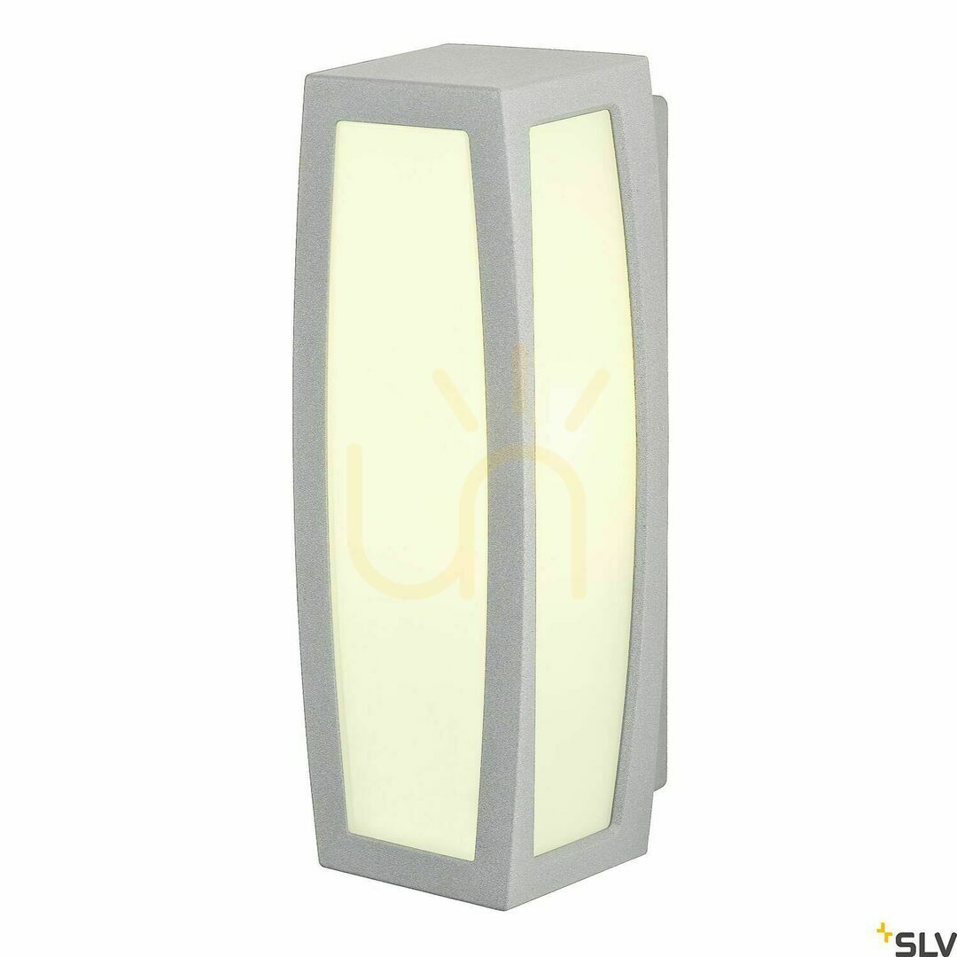 Utsikt Utomhusvägglampa SLV MERIDIAN BOX grå IP54 rörelsesensor 25W 230084 Utomhusvägglampa SLV MERIDIAN BOX grå IP54 rörelsesensor 25W 230084