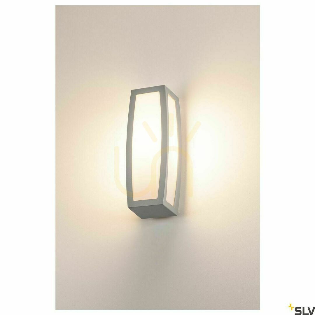 Visa Utomhusvägglampa SLV MERIDIAN BOX grå IP54 rörelsesensor 25W 230084 Utomhusvägglampa SLV MERIDIAN BOX grå IP54 rörelsesensor 25W 230084