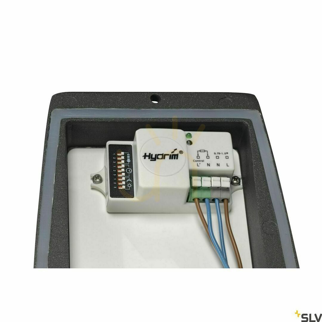 Förhandsvisning Utomhusvägglampa SLV MERIDIAN Box antracit med rörelsesensor 25W IP54 230085 Utomhusvägglampa SLV MERIDIAN Box antracit med rörelsesensor 25W IP54 230085