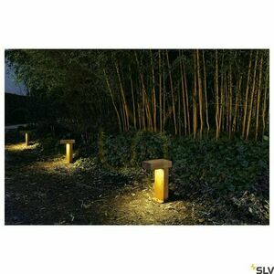 Outdoor Post Light SLV RUSTY PATHLIGHT Rusty IP44 40 cm 230090 small 5