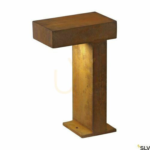 Kontrollera Outdoor Post Light SLV RUSTY PATHLIGHT Rusty IP44 40 cm 230090