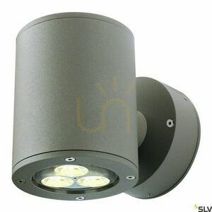 Utomhusvägglampa SLV SITRA UP/DOWN antracit IP44 9W 230365 small 1