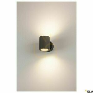 Utomhusvägglampa SLV SITRA UP/DOWN antracit IP44 9W 230365 small 4
