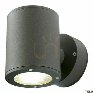 Utomhusvägglampa SLV SITRA UP/DOWN antracit IP44 9W 230365 small 0