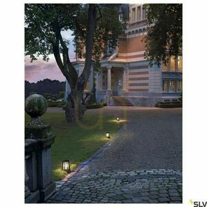 Outdoor Post Light SLV CONE Anthracite Aluminium IP54 24 cm 230435 small 2