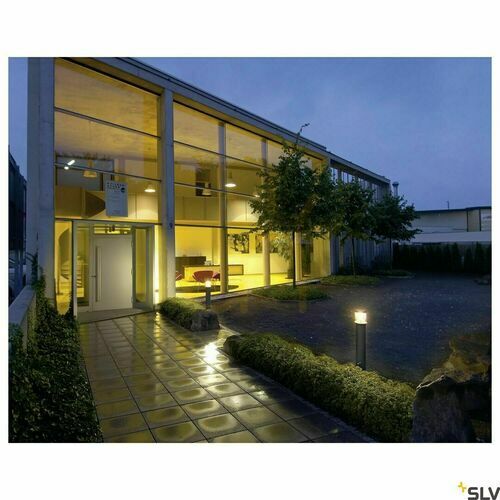 Kontrollera Outdoor Post Light SLV OTOS GLAS Anthracite 93.5 cm IP43 230465