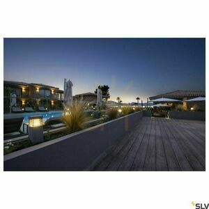 Outdoor Post Light SLV ARROCK Granite 40 cm Gray 15W IP44 231410 1 Outdoor Post Light SLV ARROCK Granite 40 cm Gray 15W IP44 231410 small 1