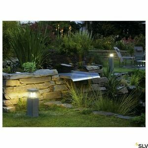 Outdoor Post Light SLV ARROCK Granite 40 cm Gray 15W IP44 231410 2 Outdoor Post Light SLV ARROCK Granite 40 cm Gray 15W IP44 231410 small 2