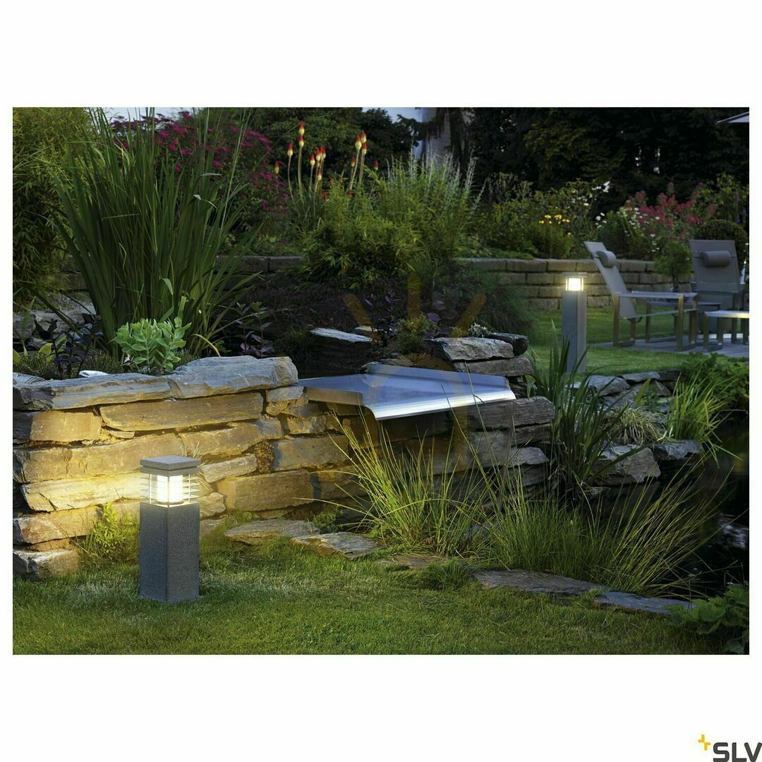 Förhandsvisning Outdoor Post Light SLV ARROCK Granite 40 cm Gray 15W IP44 231410 Outdoor Post Light SLV ARROCK Granite 40 cm Gray 15W IP44 231410