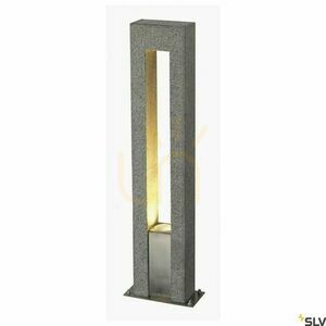 Outdoor Post Light SLV ARROCK ARC Granite Gray 70.5 cm IP44 231420 small 0