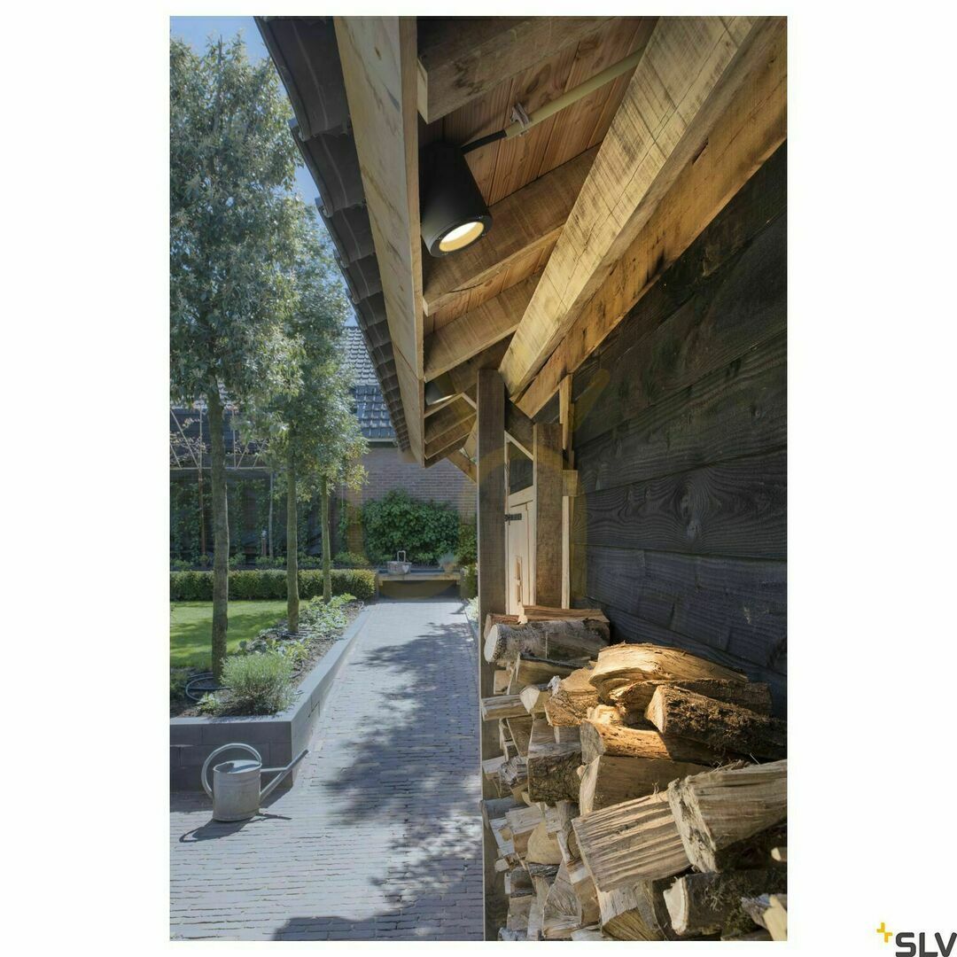 Utsikt Utomhus taklampa SLV SITRA antracit IP44 GX53 aluminium 231545 Utomhus taklampa SLV SITRA antracit IP44 GX53 aluminium 231545