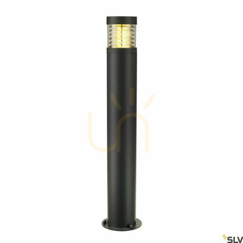 Kontrollera SLV F-POL pollare antracit aluminium E27 20W IP54 IK05 86 cm 231595