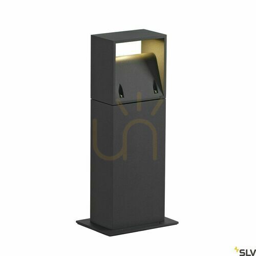 Kontrollera Outdoor Post Light SLV LOGS 40 LED Antracit 3000K IP65 232115