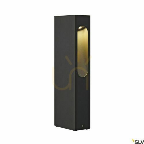 Kontrollera Outdoor post light SLV SLOTBOX 40 anthracite 8W 3000K IP44 232135