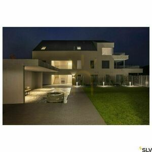 Outdoor Post Light SLV QUADRASYL 75 Grey Aluminium IP44 232294 small 4