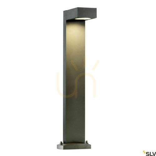 Kontrollera Outdoor Post Light SLV QUADRASYL 75 Anthracite Aluminium IP44 232295